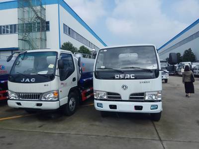 東風多利卡灑水車與洗掃車 城市清潔的雙重利器